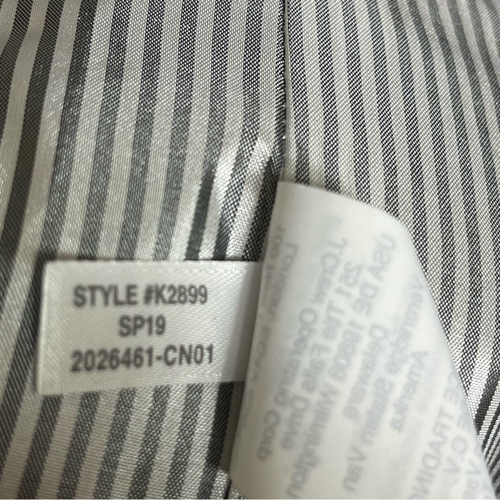 J. Crew Schoolboy Black Blazer Women’s Size L Poly Blend Office Preppy - Picture 10 of 11